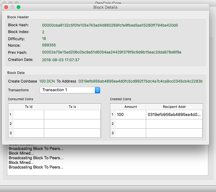 BlockChain and mining
